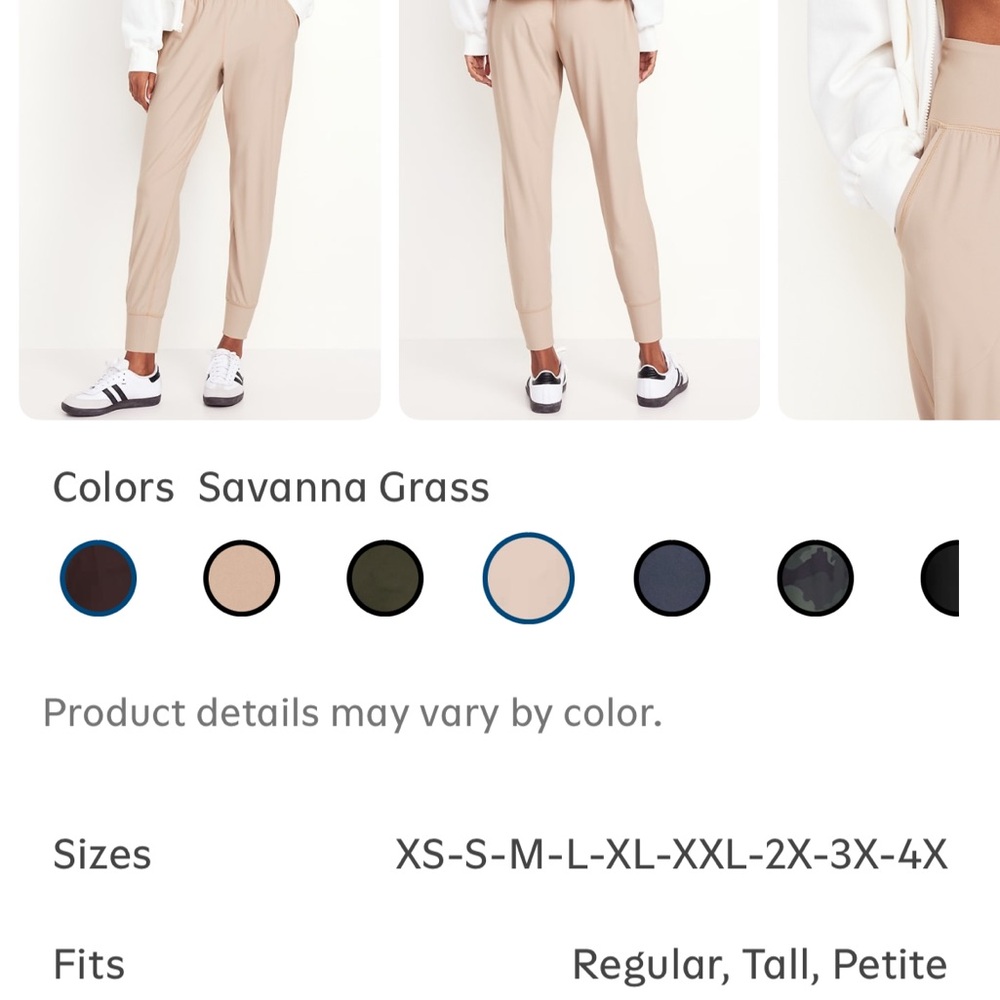 NWT Old Navy Women's Joggers L - Picture 2 of 6